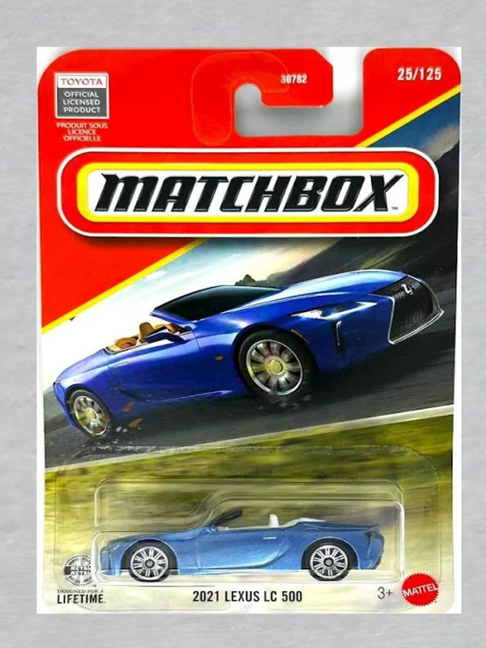 Matchbox 2021 Lexus LC 500 Convertible BLUE